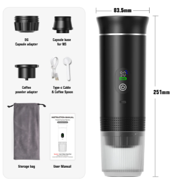 Brevano™ Portable Espresso Maker